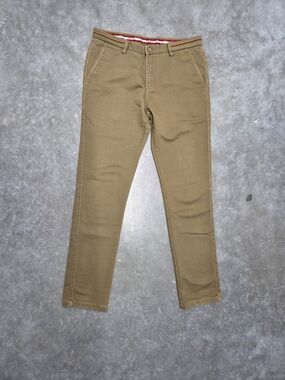 Vintage Bally Men's Slim Straight Khaki Pants 35x32.5